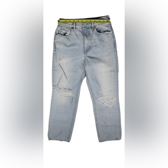 SLVRLAKE Heartbreak Hotel London Ankle High Rise Straight Leg Jeans 25 - Picture 5 of 9